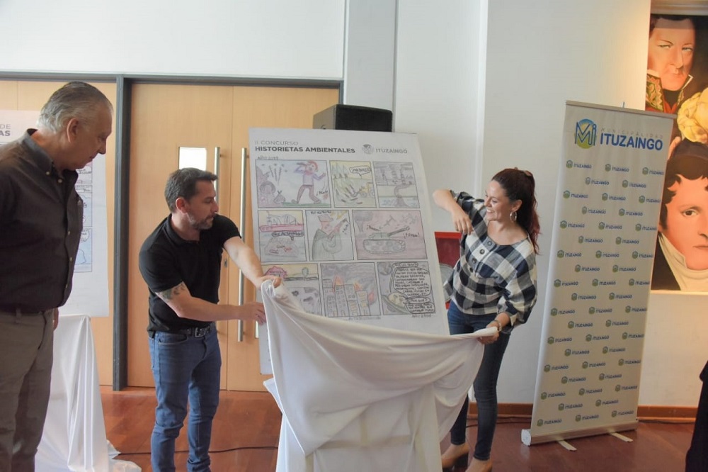 Entrega de premios del concurso de Historietas Ambientales